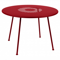 Table ronde LORETTE Ø.110 cm de Fermob, Coquelicot