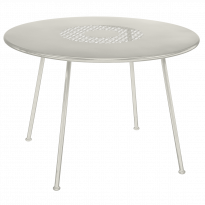 Table ronde LORETTE Ø.110 cm de Fermob, Gris argile