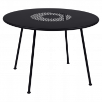 Table ronde LORETTE Ø.110 cm de Fermob, Réglisse