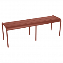 Banc LUXEMBOURG de Fermob, ocre rouge