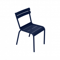 Chaise LUXEMBOURG KID de Fermob, Bleu abysse