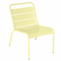 Chaise lounge LUXEMBOURG de Fermob, Citron givré