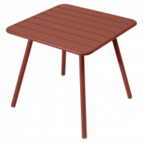 Table carrée 4 pieds LUXEMBOURG de Fermob, 24 coloris