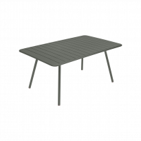 Table rectangulaire confort 6 LUXEMBOURG de Fermob, couleur Romarin