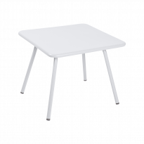 Table LUXEMBOURG KID 57 x 57 de Fermob, Blanc coton
