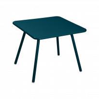 Table LUXEMBOURG KID 57 x 57 de Fermob, Bleu acapulco