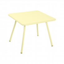 Table LUXEMBOURG KID 57 x 57 de Fermob, Citron givré