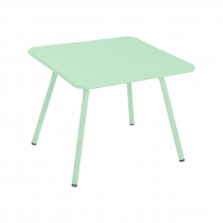 Table LUXEMBOURG KID 57 x 57 de Fermob, Vert opaline