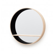 Miroir CONSOLE de Drugeot D.80cm, couleur Noir 14