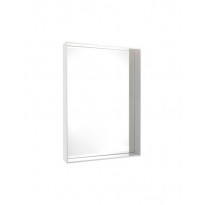Miroir ONLY ME de Kartell, Blanc Opaque, L.50 X H.70 X P.9