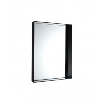 Miroir ONLY ME de Kartell, Noir Opaque, L.50 X H.70 X P.9