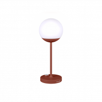Lampe MOOON! de Fermob, H.41 cm, Ocre rouge