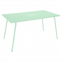 Table haute MONCEAU de Fermob, 146x80x74, Vert opaline