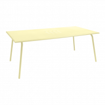 Table haute MONCEAU de Fermob, 194x94x74, Citron givré