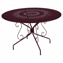 Table MONTMARTRE de Fermob D.117 Cerise noire
