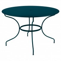 Table ronde OPÉRA + de Fermob, D. 117, Bleu acapulco