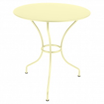 Table ronde OPÉRA + de Fermob, D. 67, Citron givré