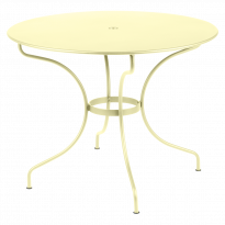 Table ronde OPÉRA + de Fermob, D. 96, Citron givré