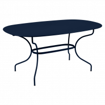 Table ovale 160x90 OPÉRA + de Fermob, Bleu abysse