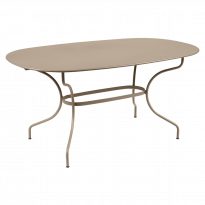 Table ovale 160x90 OPÉRA + de Fermob, Muscade