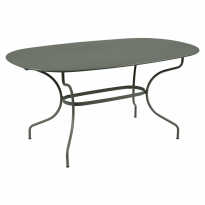 Table ovale 160x90 OPÉRA + de Fermob, Romarin