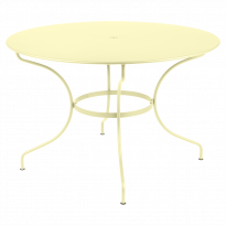 Table ronde OPÉRA + de Fermob, D. 117, Citron givré