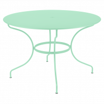 Table ronde OPÉRA + de Fermob, D. 117, Vert opaline