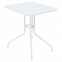 Table rabattable PÉTALE de Fermob 60 cm blanc coton