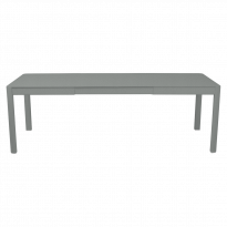 Table à allonges RIBAMBELLE de Fermob, 2 allonges, Gris lapilli