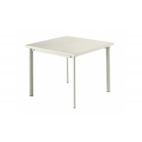 Table carrée 90x90 STAR de Emu, Blanc mat