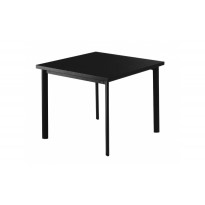 Table carrée 90x90 STAR de Emu, Noir