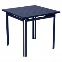 Table carrée COSTA de Fermob, Bleu abysse