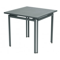 Table carrée COSTA de Fermob gris orage