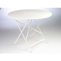 Table pliante FLORÉAL de Fermob D.96 blanc coton 