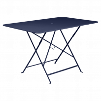 Table rectangulaire 117 x 77 cm BISTRO de Fermob, Bleu abysse