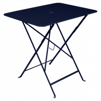 Table rectangulaire 77 x 57 cm Bistro de Fermob, Bleu abysse