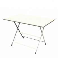 Table rectangulaire ARC EN CIEL de Emu 110 cm, Blanc mat