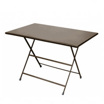 Table rectangulaire ARC EN CIEL de Emu 110 cm, Marron d