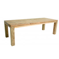 Table rectangulaire CARL, 250 x 100 cm, Teck