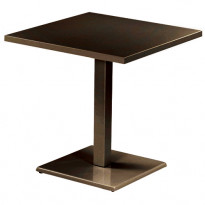TABLE ROUND, 70 x 70 cm, Marron d