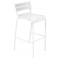 Chaise haute LUXEMBOURG de Fermob blanc coton 