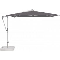 Housse de parasol - avec fermeture éclair - pour parasol déporté 250x250 cm  - gris foncé