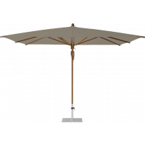Parasol TEAKWOOD de Glatz, 330 x 330, 461 Taupe