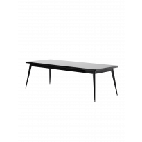 Table 55 de Tolix, 240 x 100, Noir foncé