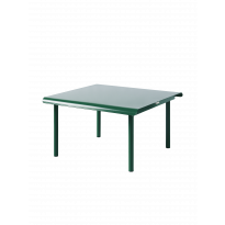 Table basse PATIO de Tolix, 75 x 75 cm, Vert mousse